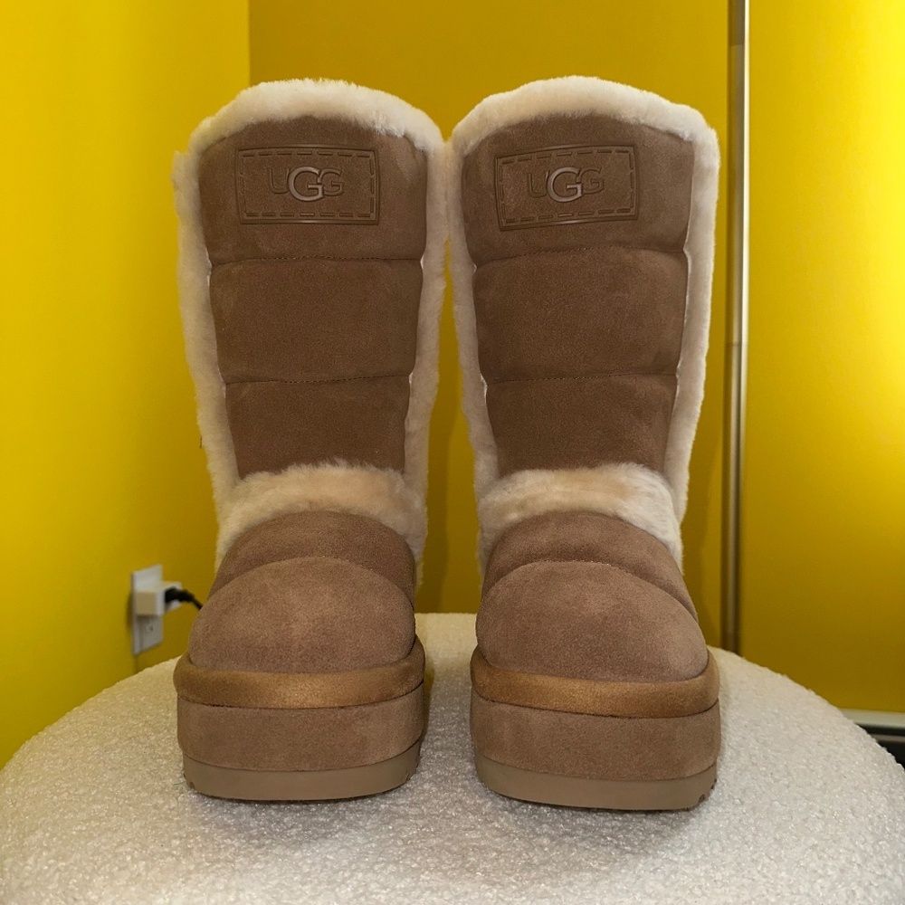 NEW UGG Women's Classic Chillapeak Tall Platform Boot Size 6
